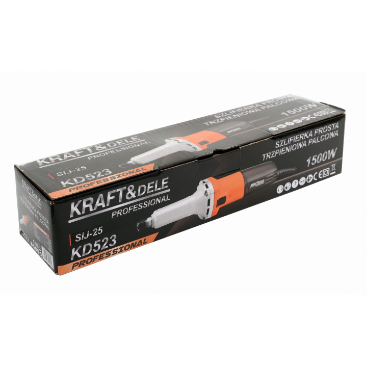 Szlifierka prosta trzpieniowa 1500W + REGULATOR KD523