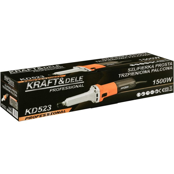 Szlifierka prosta trzpieniowa 1500W + REGULATOR KD523