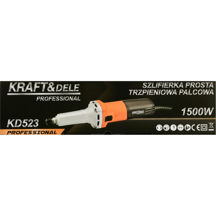 Szlifierka prosta trzpieniowa 1500W + REGULATOR KD523