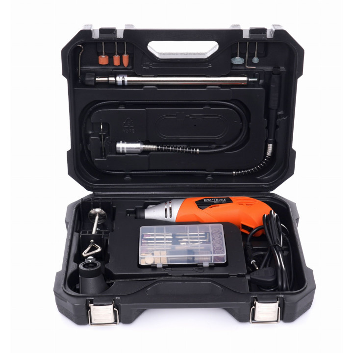 Mini szlifierka 270W + akcesoria 126el. KD10752