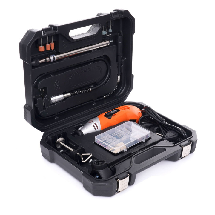 Mini szlifierka 270W + akcesoria 126el. KD10752