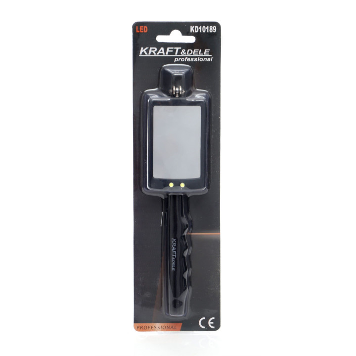 Lusterko inspekcyjne z LED teleskopowe 285-876mm KD10189