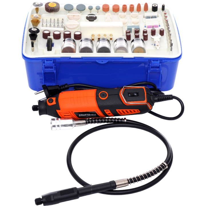 Mini szlifierka 270W + akcesoria 218el. KD10751