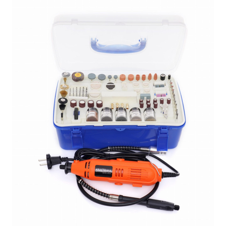 Mini szlifierka 270W + akcesoria 218el. KD10754