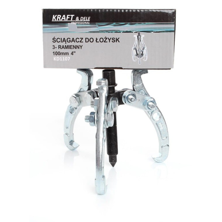 Ściągacz do łożysk 3-ramienny  4" 100mm KD1107