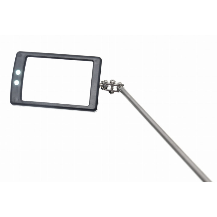 Lusterko inspekcyjne z LED teleskopowe 285-876mm KD10189
