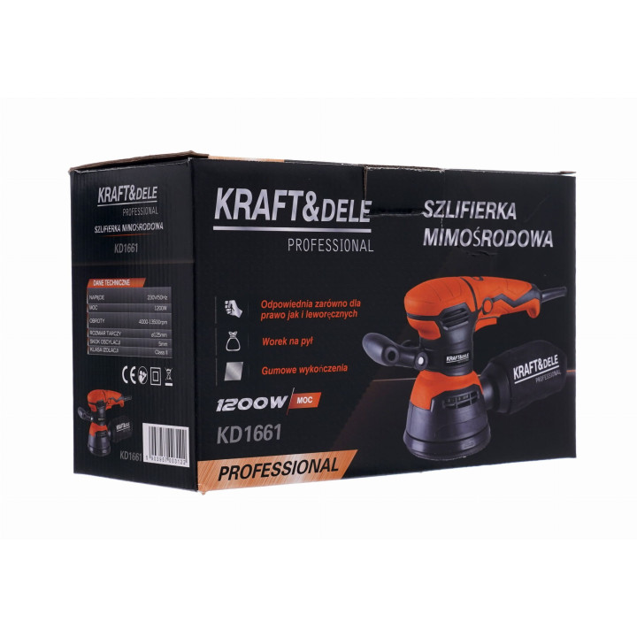 Szlifierka mimośrodowa 1200W KD1661