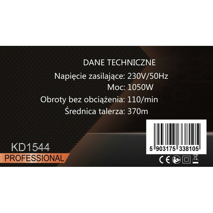 Zacieraczka do tynków 1050W KD1544