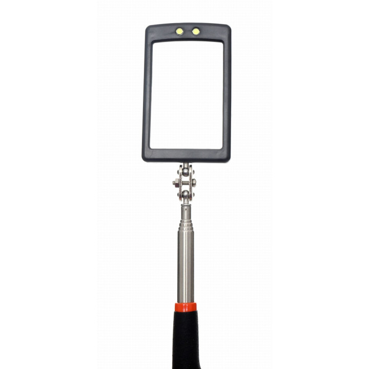 Lusterko inspekcyjne z LED teleskopowe 285-876mm KD10189