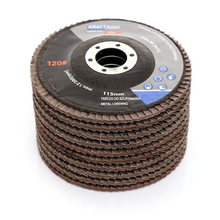 Tarcza listkowa 115mm P120 KD964