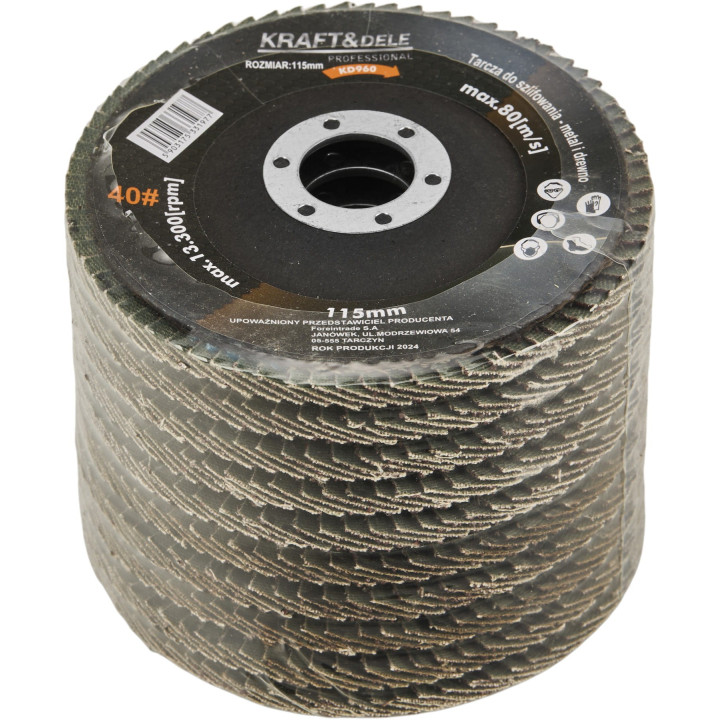 Tarcza listkowa P40 115mm KD960