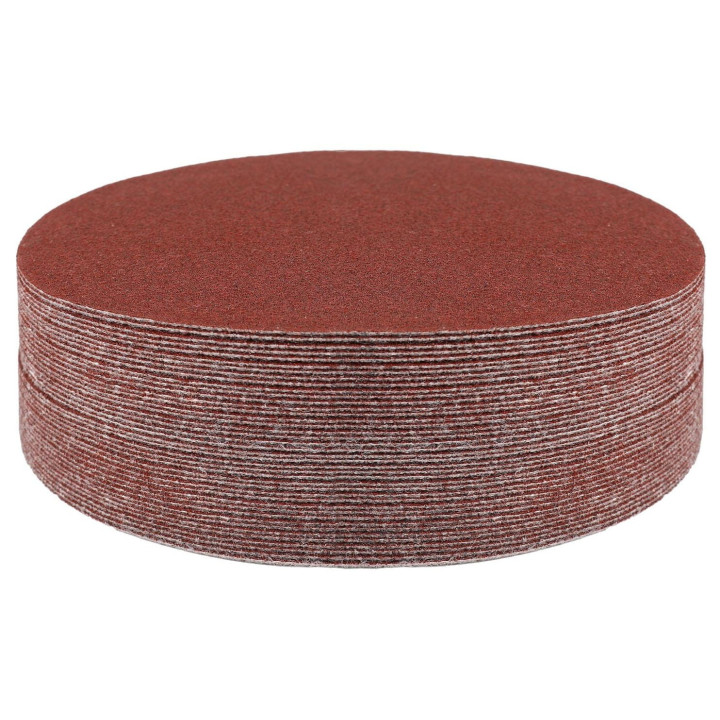 Papier ścierny 50szt. krążek 125mm P80 na rzep KD11803