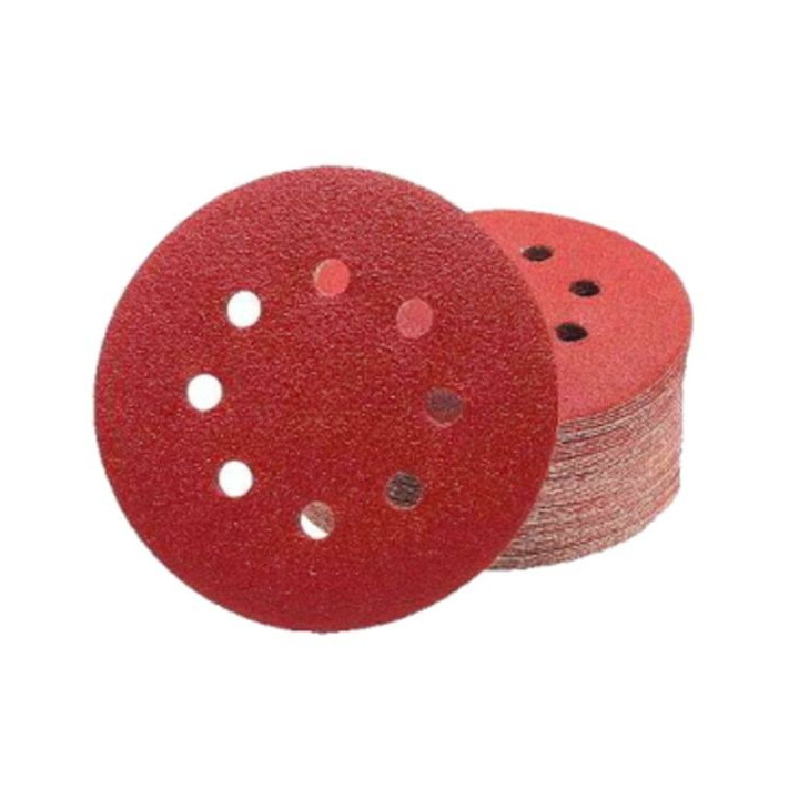 Papier ścierny 50szt. krążek 125mm P36 na rzep KD11806