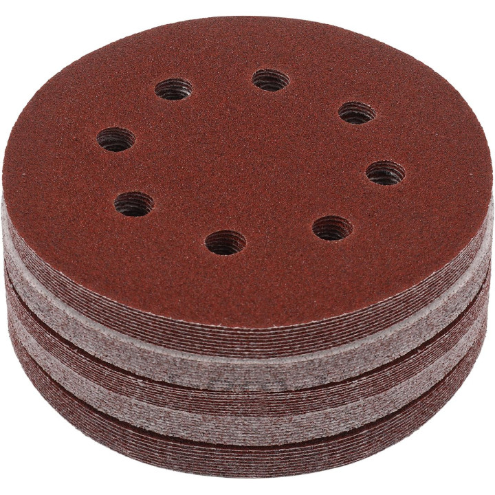 Papier ścierny krążek 125mm P40 na rzep 50szt. KD11807