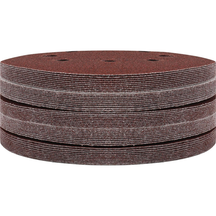 Papier ścierny krążek 125mm P60 na rzep 50szt. KD11808