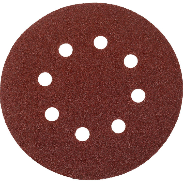 Papier ścierny krążek 125mm P100 na rzep 50szt. KD11810
