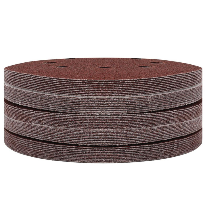 Papier ścierny 50szt. krążek 125mm P80 na rzep KD11809