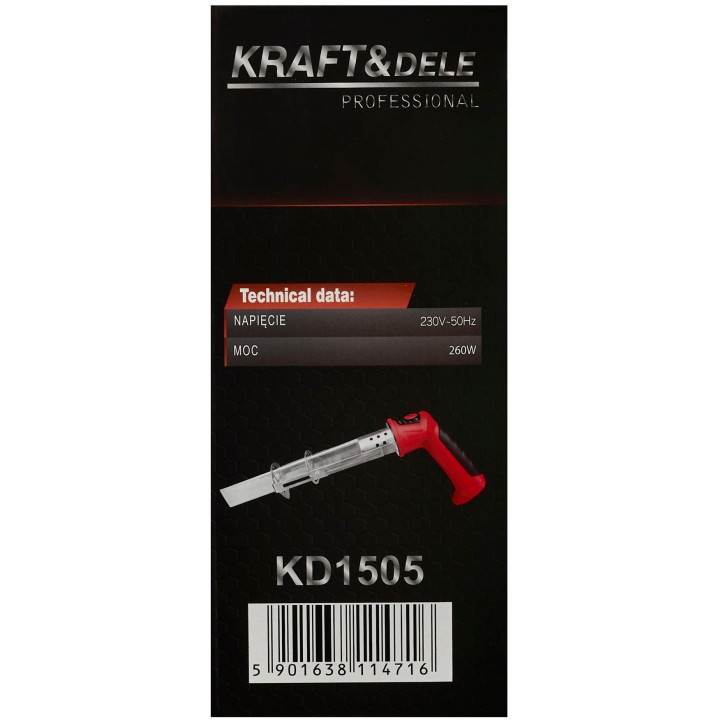 Nóż termiczny do cięcia styropianu   KD1505