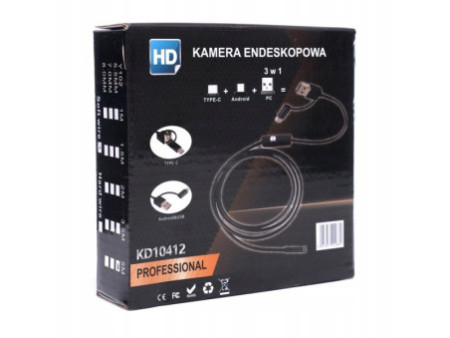 KAMERA ENDOSKOPOWA 3w1 KD10412