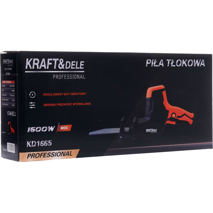 ELEKTRYCZNA PIŁA SZABLASTA 1600W KD1665