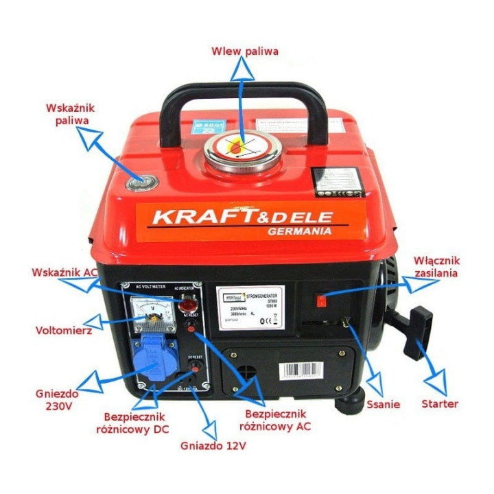 Agregat 1200W 12/230V KD102