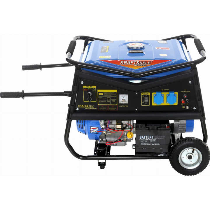 Agregat prądotwórczy jednofazowy 5000W 12/230V KD145