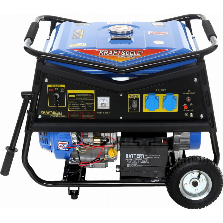 Agregat prądotwórczy jednofazowy 5000W 12/230V KD145