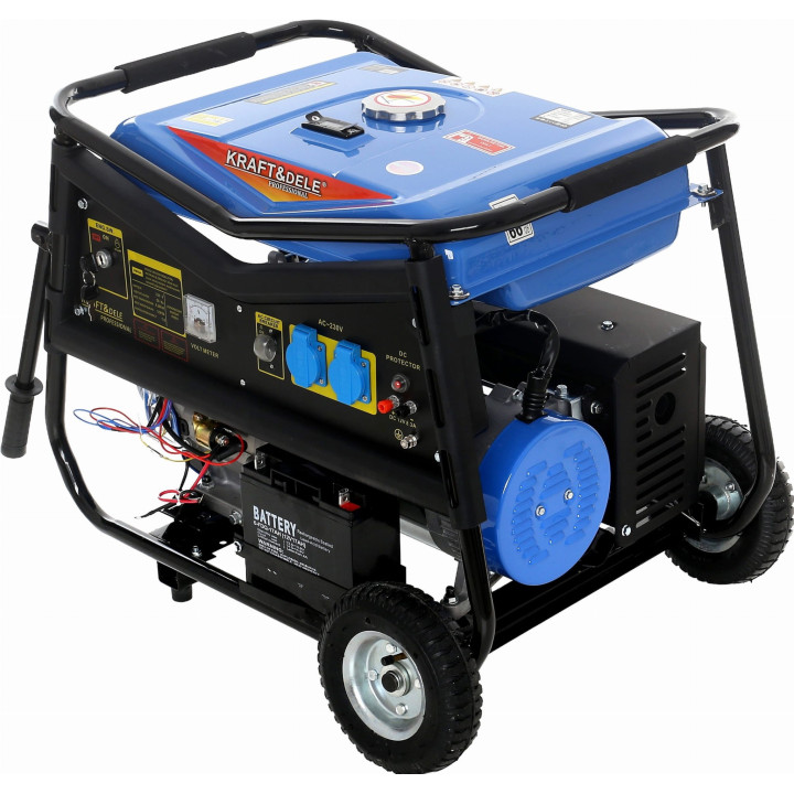Agregat prądotwórczy jednofazowy 5000W 12/230V KD145
