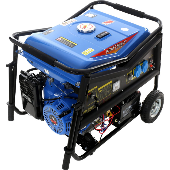 Agregat prądotwórczy jednofazowy 5000W 12/230V KD145