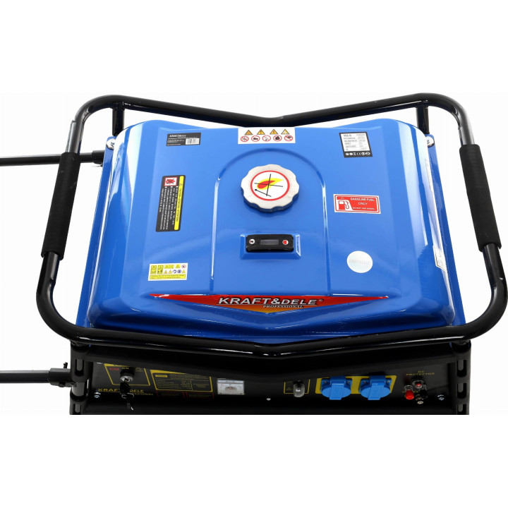 Agregat prądotwórczy jednofazowy 5000W 12/230V KD145