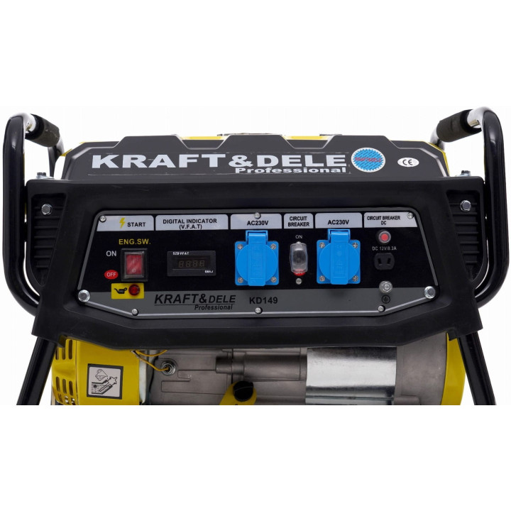 Agregat prądotwórczy 3500W woltomierz LCD 12/230V KD149