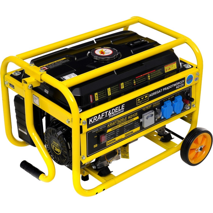 Agregat prądotwórczy 3kW / 3,8kW MAX / 230V KD125