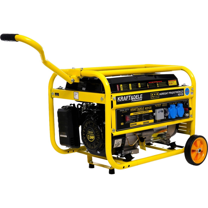 Agregat prądotwórczy 3kW / 3,8kW MAX / 230V KD125