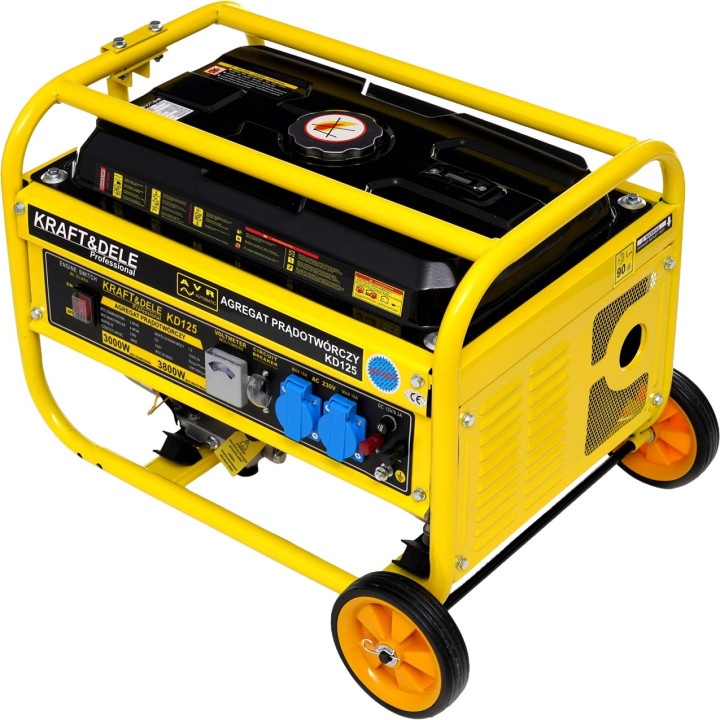 Agregat prądotwórczy 3kW / 3,8kW MAX / 230V KD125