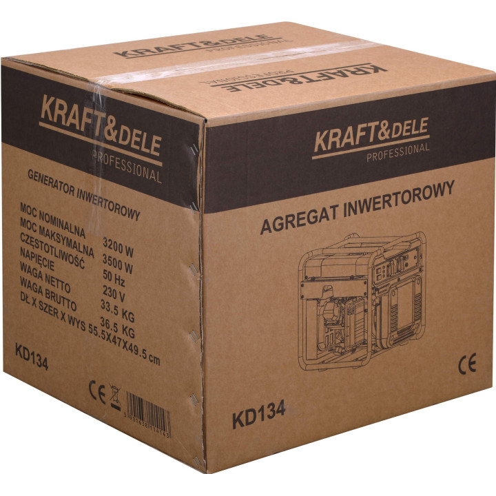 Agregat prądotwórczy inwertorowy 4000W KD134