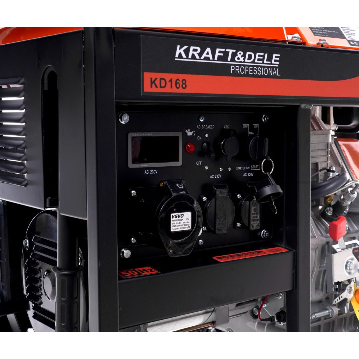 Agregat prądotwórczy 7,5kW / 230V  KD168
