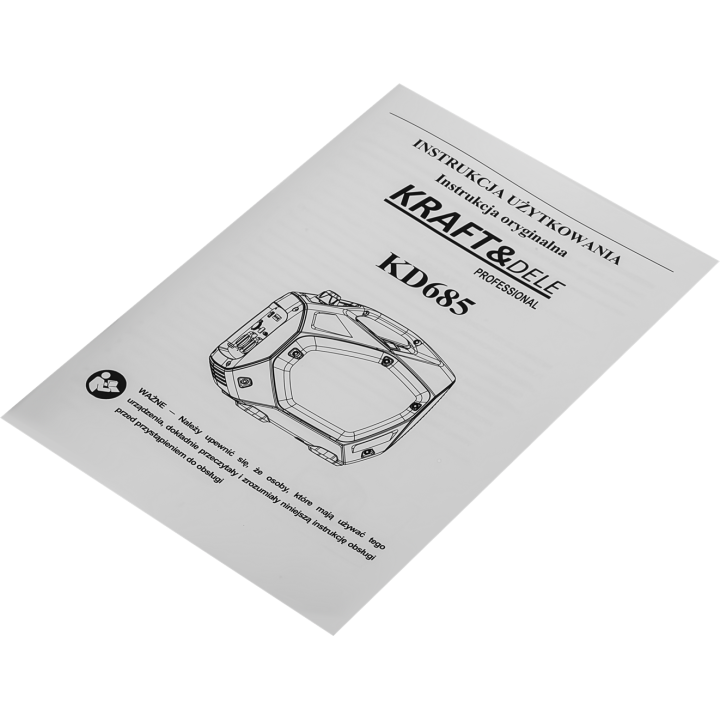 Agregat prądotwórczy inwertorowy 2,8kW / 3kW KD685