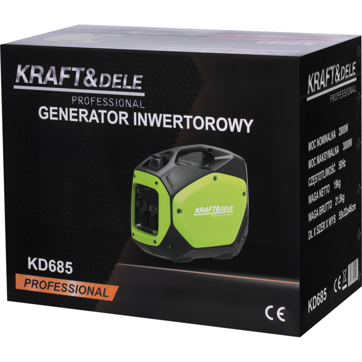 Agregat prądotwórczy inwertorowy 2,8kW / 3kW KD685