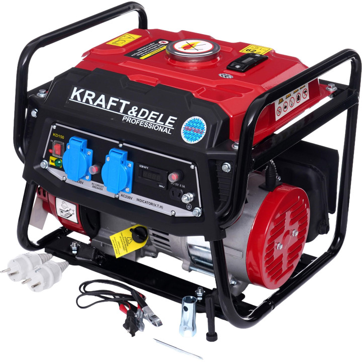 Agregat prądotwórczy  12V/230V 1500W + wyświetlacz KD150