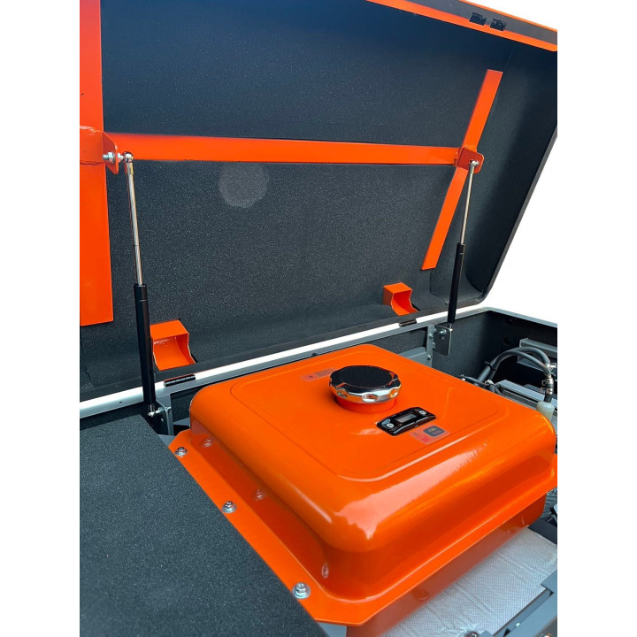 Agregat prądotwórczy jednofazowy DIESEL 12/13kW KD197