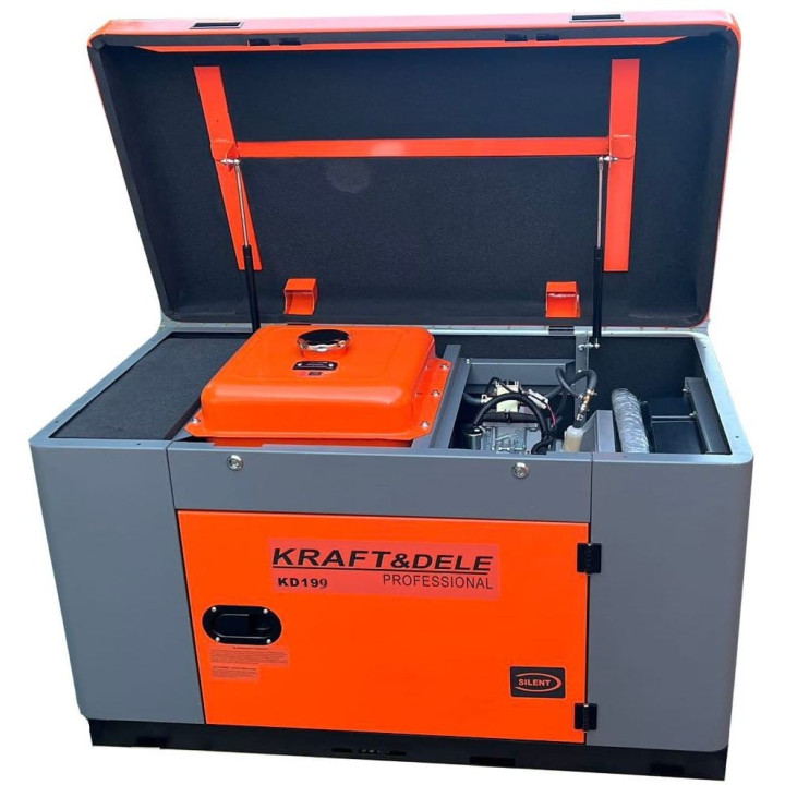 Agregat prądotwórczy jednofazowy DIESEL 18/19 kW KD199