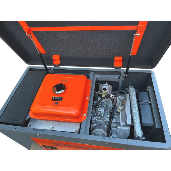 Agregat prądotwórczy jednofazowy DIESEL 14/15,5kW KD198