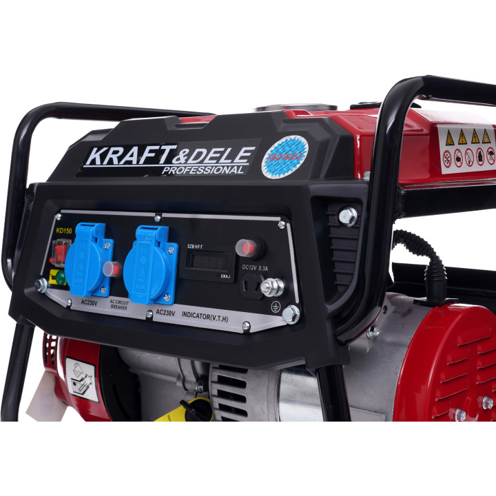 Agregat prądotwórczy  12V/230V 1500W + wyświetlacz KD150