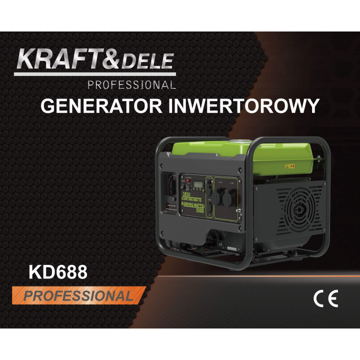 Agregat prądotwórczy inwertorowy 4,5kW / 4,85kW KD688