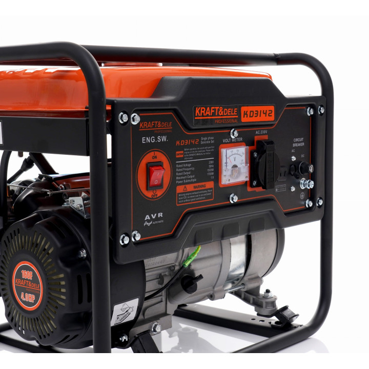Agregat prądotwórczy jednofazowy 1,5 kW /  1,7 kW KD3142