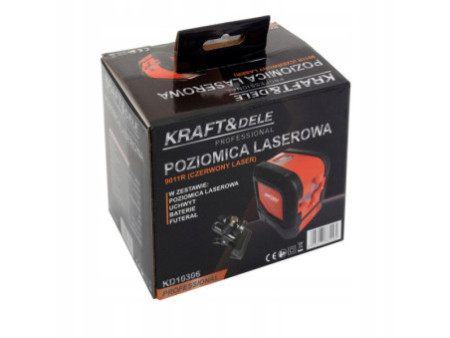 POZIOMICA LASER KRZYŻOWY KD10306