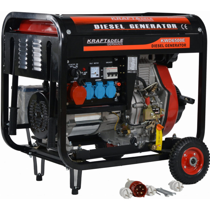 Agregat Diesel 6500W 12/230/380V KD120