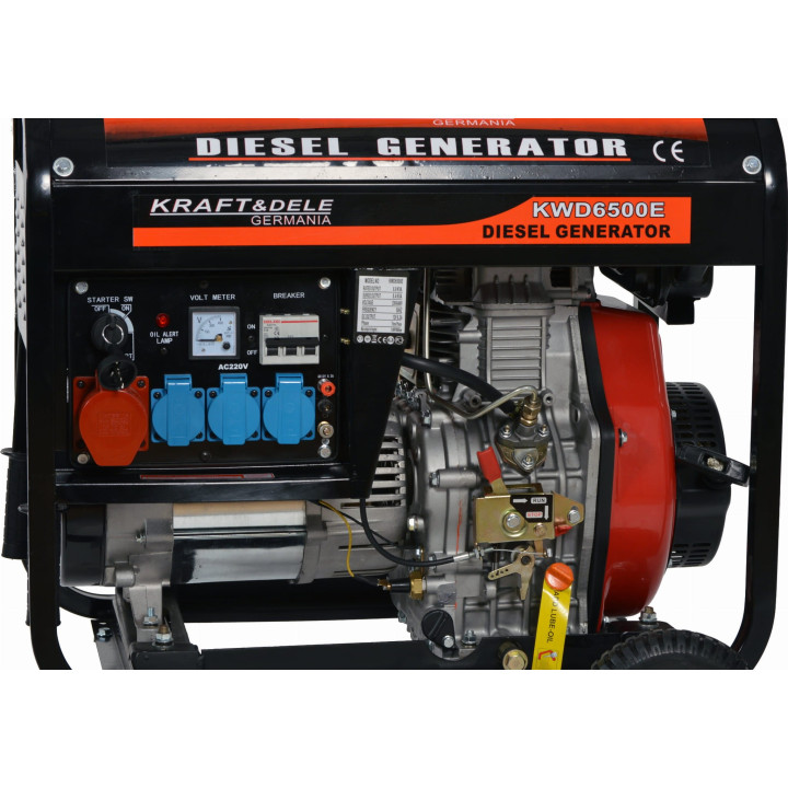 Agregat Diesel 6500W 12/230/380V KD120