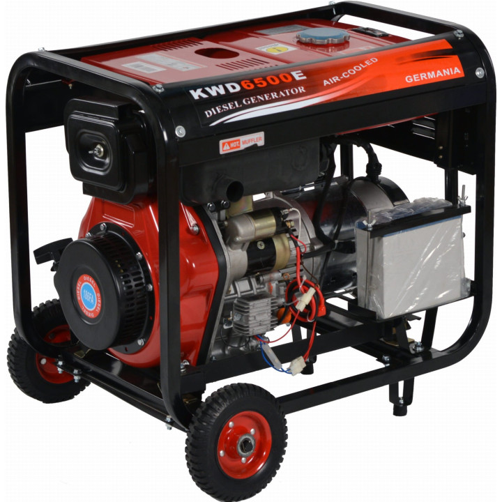 Agregat Diesel 6500W 12/230/380V KD120