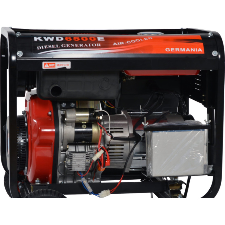 Agregat Diesel 6500W 12/230/380V KD120